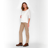 Pantalón Maternal Bengalina Beige
