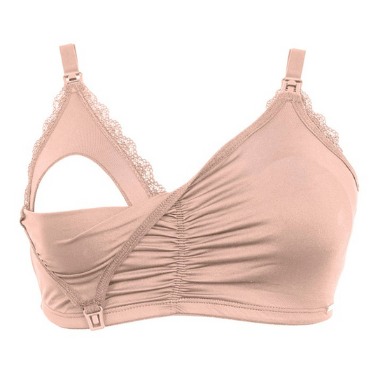 Sostén lactancia recogido Rosa Pálido 2Rios
