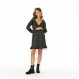 Vestido Lactancia M/Globo Cebra Verde