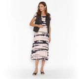 Vestido Maternal Elena Rodillo Beige