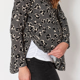 Polerón Lactancia Lucía Leo Grande Gris 22