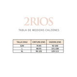 Calzón Embarazada Algodón Con Encaje Gris 2Rios