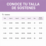 Sostén Control Maternal Algodón y Lycra Beige