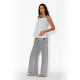 Jeans Maternal Bruna Gris