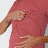 Polera Lactancia Paz Rosado
