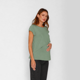 Polera Lactancia Paz Verde