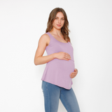 Polera Lactancia Vuelo Lila