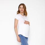 Polera Maternal Relax Blanco