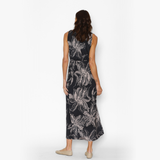 Vestido Lactancia Gabriela Largo Lirio Beige