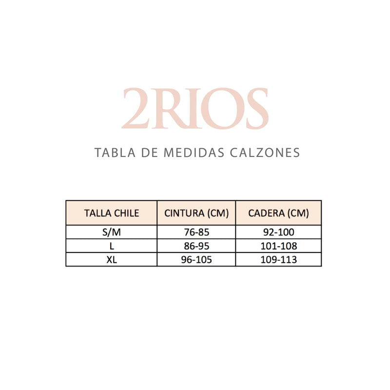 Calzón Postparto Microfibra Negro