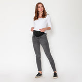 Jeans maternal Luisa Gris