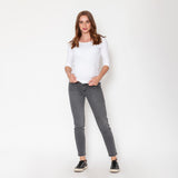 Jeans maternal Clara Gris