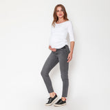 Jeans maternal Clara Gris